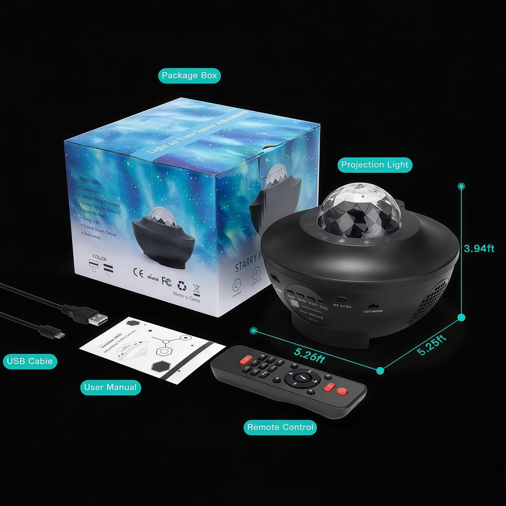 Remote Controlled Galaxy Projector