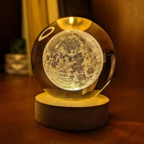 Astrosphere Crystal Lamp
