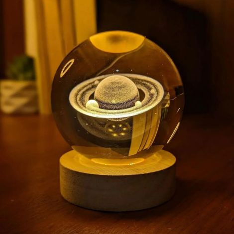 Astrosphere Crystal Lamp